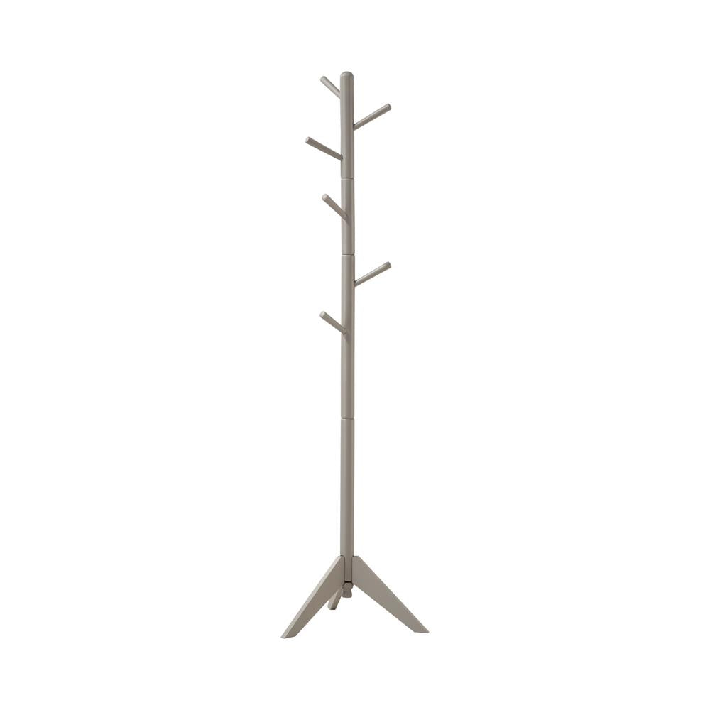 Devlin Gray Coat Rack with 6 Hooks from Coaster - Luna Furniture