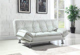 Dilleston Tufted Back Upholstered Sofa Bed White from Coaster - Luna Furniture