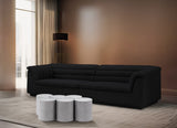 Dimple 6 Piece Modular Nesting Coffee Table White from Meridian - Luna Furniture