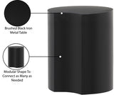 Dimple End Table Black from Meridian - Luna Furniture