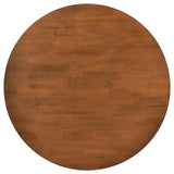 Dinah Round Solid Wood Dining Table Walnut from Coaster - Luna Furniture