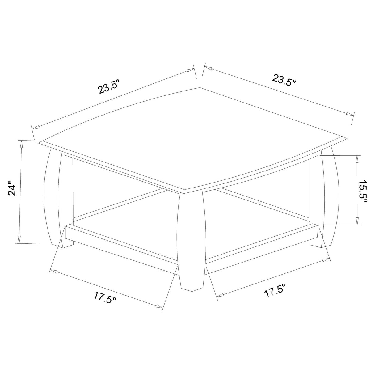 Dixon 3-piece Coffee Table Set Espresso from Coaster - Luna Furniture