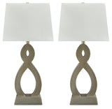 Donancy Champagne Table Lamp (Set of 2) - L243334 - Luna Furniture