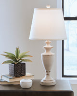 Dorcher Antique Gray Table Lamp from Ashley - Luna Furniture