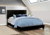 Dorian Upholstered Queen Bed Black from Coaster - Luna Furniture