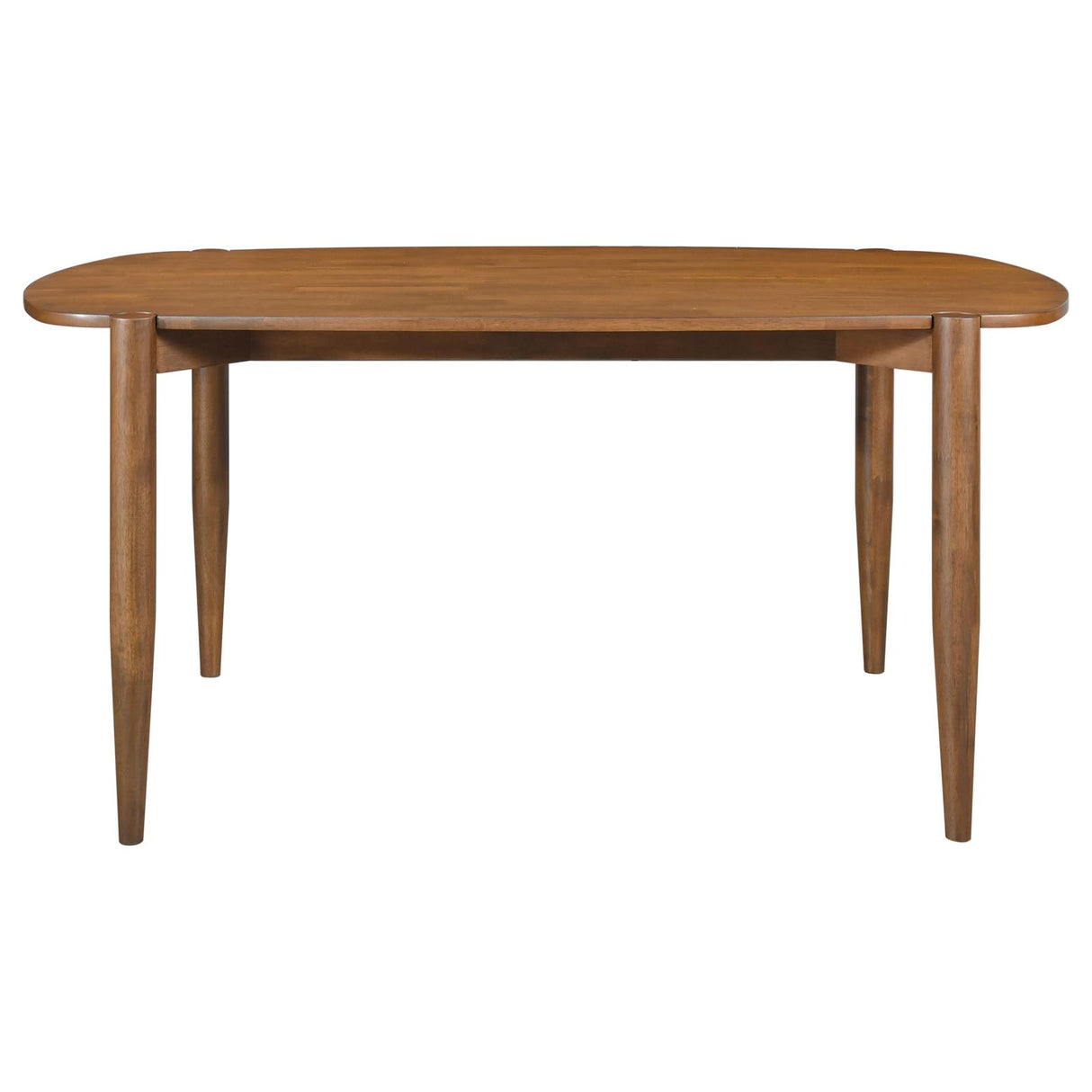 Dortch 5-piece Oval Solid Wood Dining Set Walnut - 108461-S5 - Luna Furniture