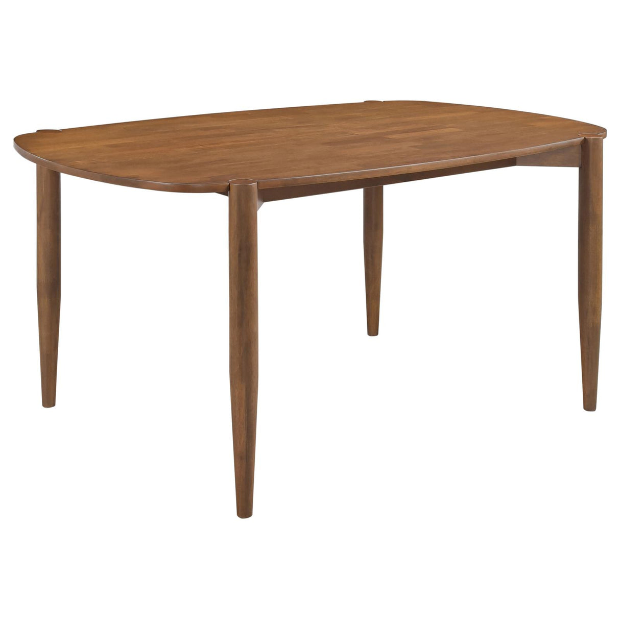 Dortch Oval Solid Wood Dining Table Walnut from Coaster - Luna Furniture