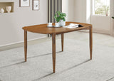 Dortch Oval Solid Wood Dining Table Walnut from Coaster - Luna Furniture