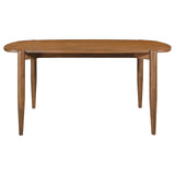 Dortch Oval Solid Wood Dining Table Walnut from Coaster - Luna Furniture