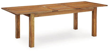 Dressonni Brown Dining Extension Table - D790-35 - Luna Furniture