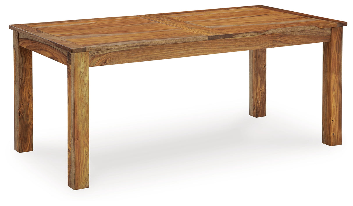 Dressonni Brown Dining Extension Table - D790-35 - Luna Furniture