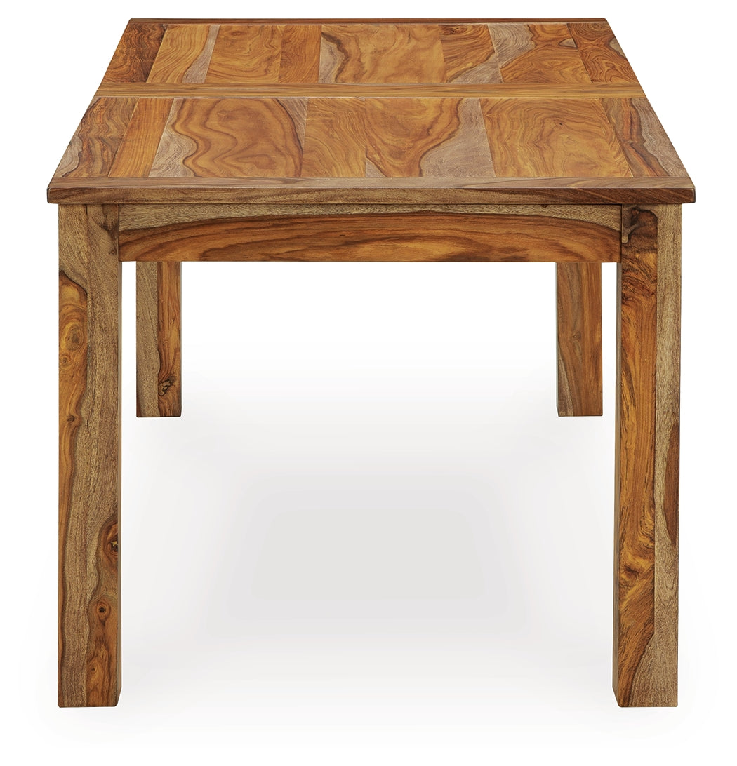 Dressonni Brown Dining Extension Table - D790-35 - Luna Furniture