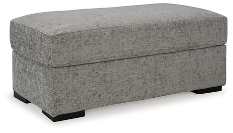 Dunmor Graphite Ottoman - 2490414 - Luna Furniture