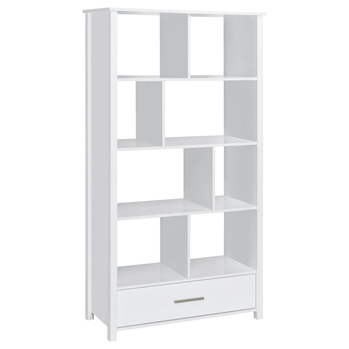 Dylan Rectangular 8-Shelf Bookcase from Coaster - Luna Furniture