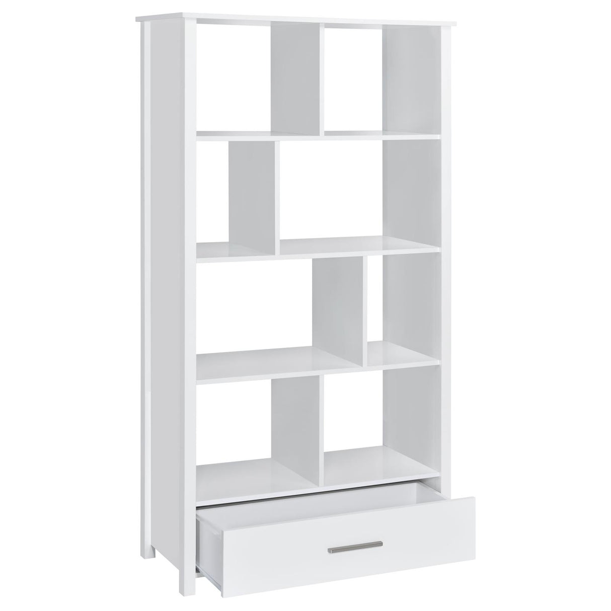 Dylan Rectangular 8-Shelf Bookcase from Coaster - Luna Furniture