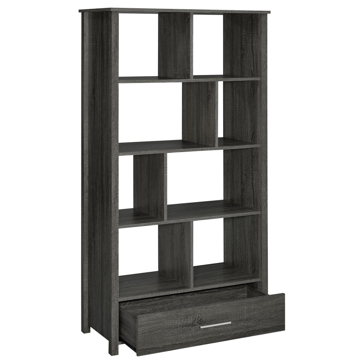 Dylan Rectangular 8-Shelf Bookcase from Coaster - Luna Furniture