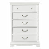 Lucida White Panel Youth Bedroom Set