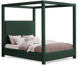 Eden Boucle Fabric Queen Bed (3 Boxes) Green from Meridian - Luna Furniture