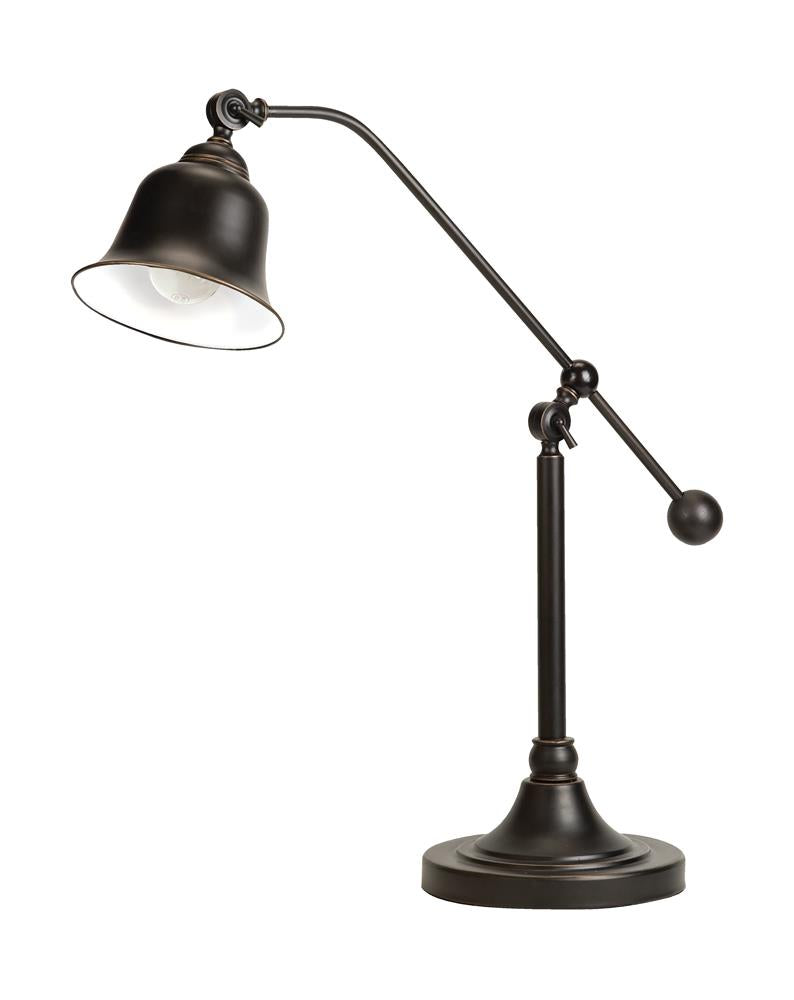 Eduardo Bell Shade Table Lamp Dark Bronze from Coaster - Luna Furniture