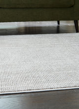 Eduring Ivory/Taupe Large Rug from Ashley - Luna Furniture