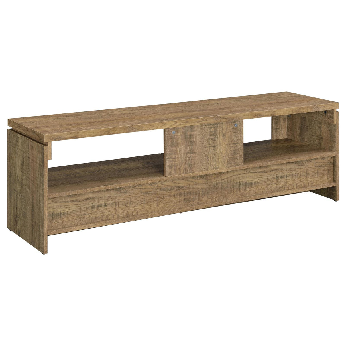 Elkton 2-drawer Engineered Wood 59" TV Stand Mango from Coaster - Luna Furniture