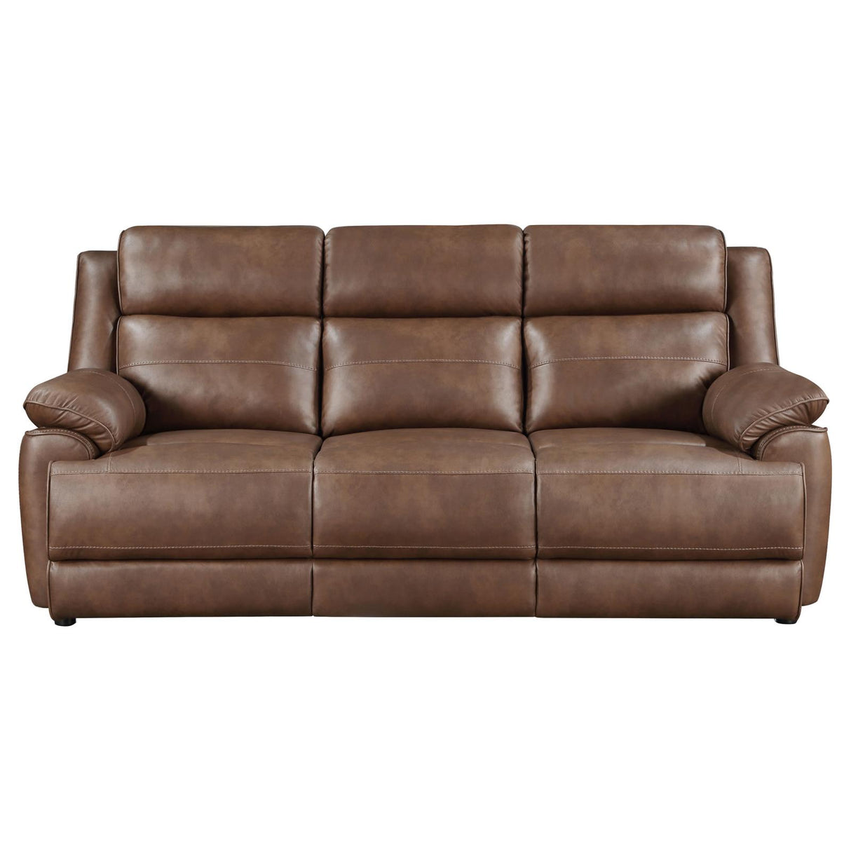 Ellington 3-piece Upholstered Padded Arm Sofa Set Dark Brown from Coaster - Luna Furniture