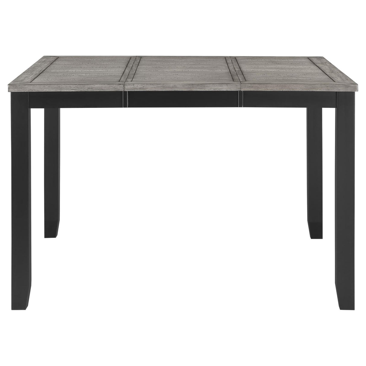 Elodie 5-piece Counter Height Dining Table Set with Extension Leaf Grey and Black - 121228-S5 - Luna Furniture