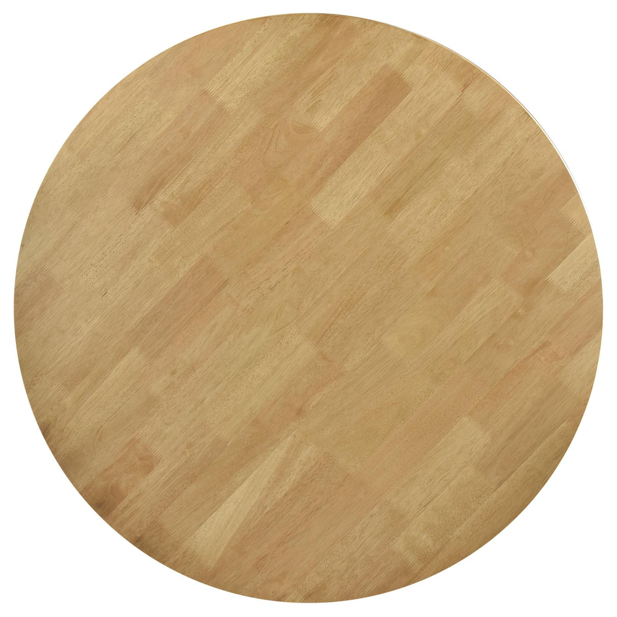 Elowen Round Solid Wood Dining Table Light Walnut - 108440 - Luna Furniture