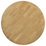 Elowen Round Solid Wood Dining Table Light Walnut - 108440 - Luna Furniture