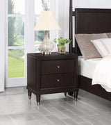 Emberlyn 2-drawer Nightstand Bedside Table Brown from Coaster - Luna Furniture