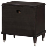 Emberlyn 2-drawer Nightstand Bedside Table Brown from Coaster - Luna Furniture