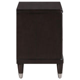 Emberlyn 2-drawer Nightstand Bedside Table Brown from Coaster - Luna Furniture