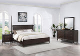 Emberlyn Brown 4-Piece Queen Poster Bedroom Set from Coaster - Luna Furniture