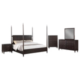 Emberlyn Brown 5-Piece Queen Poster Bedroom Set from Coaster - Luna Furniture