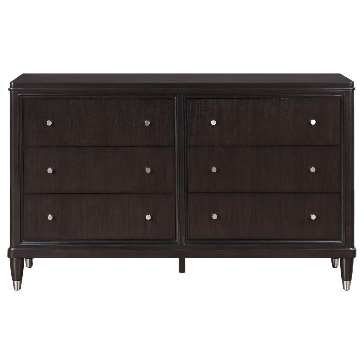 Emberlyn 6-drawer Bedroom Dresser Brown from Coaster - Luna Furniture