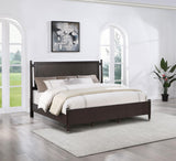 Emberlyn Eastern King Poster Bed Brown from Coaster - Luna Furniture