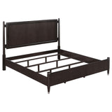 Emberlyn Eastern King Poster Bed Brown from Coaster - Luna Furniture