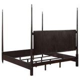 Emberlyn Eastern King Poster Bed Brown from Coaster - Luna Furniture