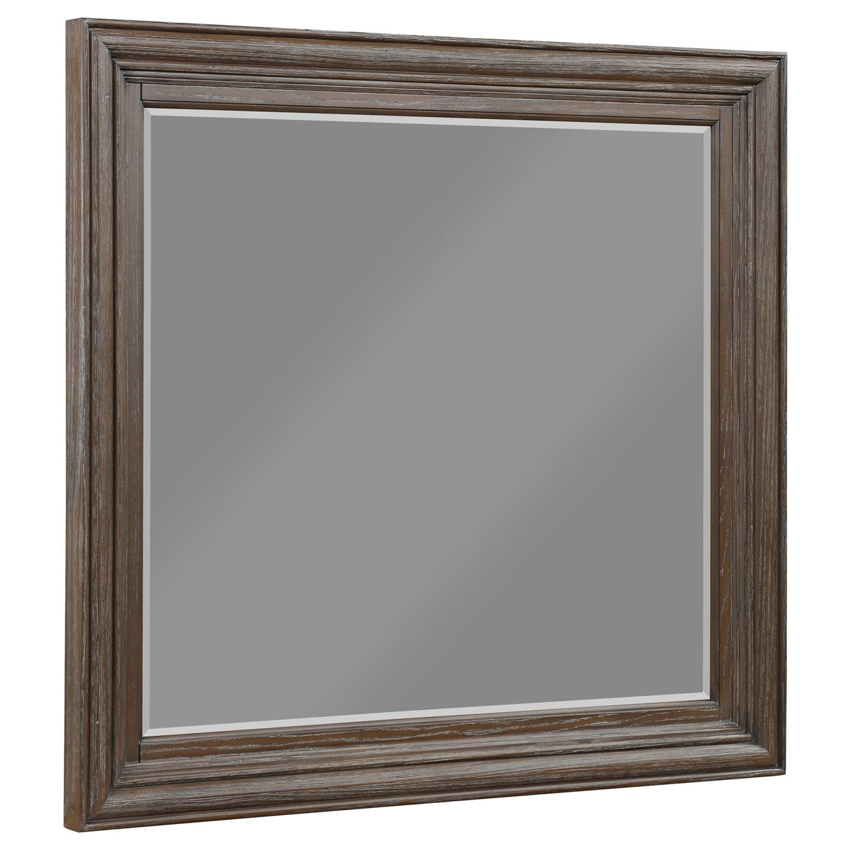 Emmett Rectangular Dresser Mirror Walnut from Coaster - Luna Furniture