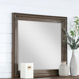 Emmett Rectangular Dresser Mirror Walnut from Coaster - Luna Furniture