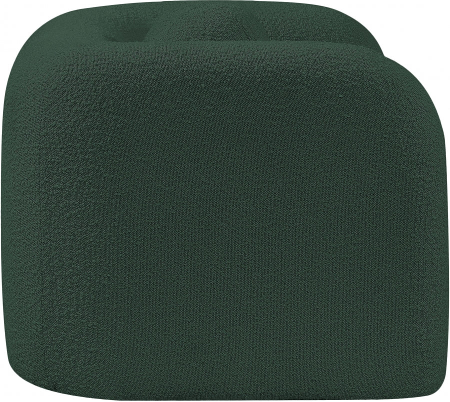 Emory Boucle Fabric Chair Green from Meridian - Luna Furniture