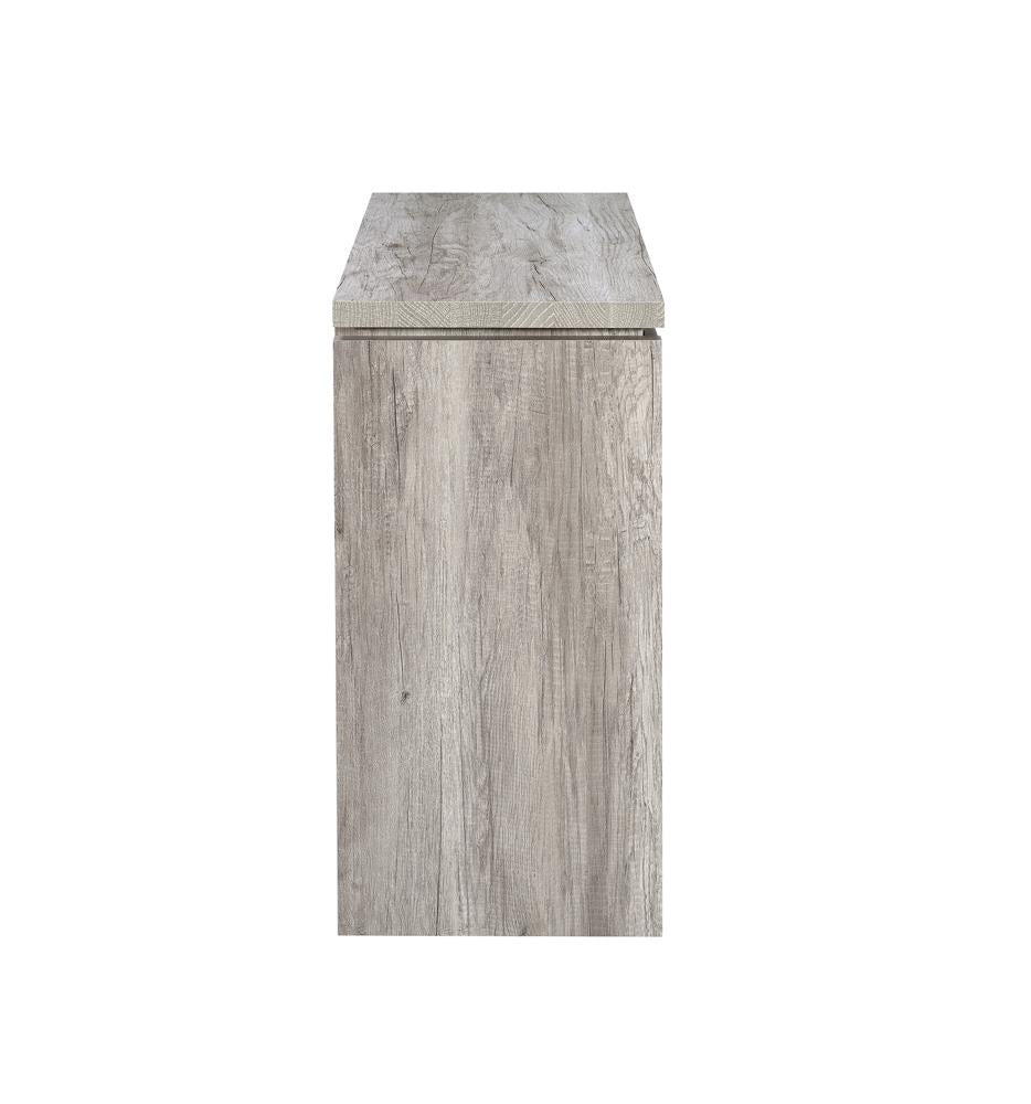 Enoch 2-door Accent Cabinet Grey Driftwood - 950785 - Luna Furniture