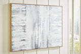 Estonbrook Gray/White Wall Art from Ashley - Luna Furniture