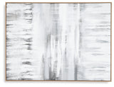 Estonbrook Gray/White Wall Art from Ashley - Luna Furniture