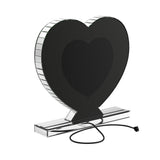 Euston Silver Heart Shape Table Mirror from Coaster - Luna Furniture