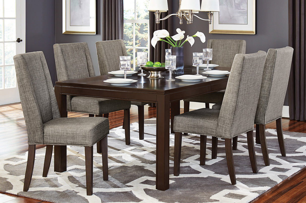 Kavanaugh Dark Brown Extendable Dining Set from Homelegance - Luna Furniture