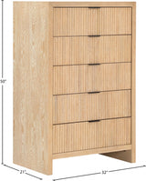 Fairfax Chest Natural from Meridian - Luna Furniture