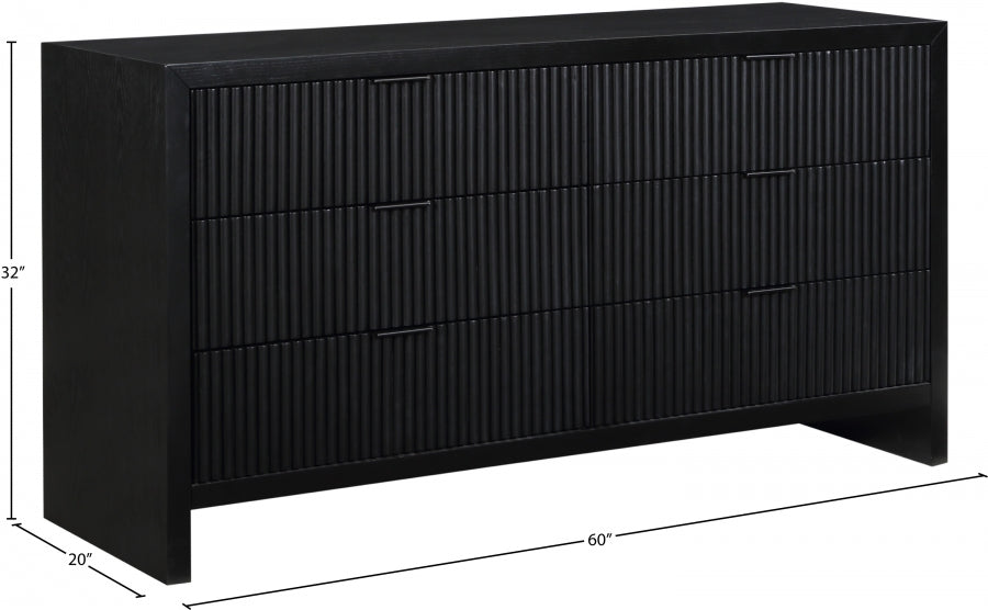 Fairfax Dresser Black from Meridian - Luna Furniture