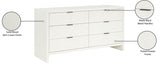 Fairfax Dresser Cream from Meridian - Luna Furniture