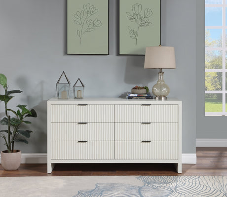 Fairfax Dresser Cream from Meridian - Luna Furniture